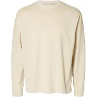 Selected Maglietta A Maniche Lunghe Uomini Beige L