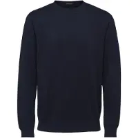 Selected Maglione Girocollo Uomini Blu S