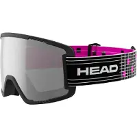 Head - Maschera da sci - Contex Pro 5K Race Vis RD + SL in Silicone - Taglia M - Nero