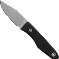 Big Idea Design USA Lookout USA-LO-BLC-MGN, Stonewashed CPM MagnaCut, Black G10 coltello fisso, Mak Kelsay design