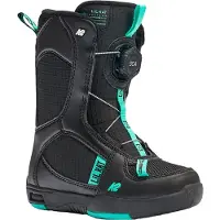 K2 Snowboard - Scarponi da snowboard all-mountain - Lil Kat Black - Taglia Bambino 34 - Nero