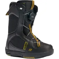 K2 Snowboard - Scarponi da snowboard all-mountain - Lil Mini Black - Taglia Bambino 37 - Nero