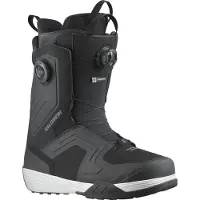 Salomon Snowboard - Scarponi snowboard uomo - Dialogue Dual Boa Black/White per Uomo - Taglia 46,5 - Nero