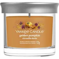 Yankee candle Golden Pumpkin Signature Tumbler 122 g — Candela Profumata