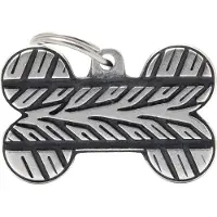 My Family Medaglietta Identificativa Per Animali Domestici Bronx Big Tire Bone