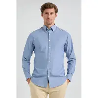 Mcgregor Stretch Oxford Shirt Navy Taglia: XXL | Maglie a manica lunga Outlet | Uomo | Blu