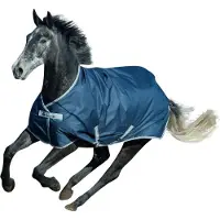 Bucas Freedom Turnout Pony 150g - Navy/Argento, 120
