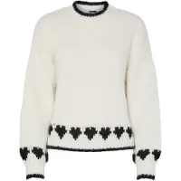 Pieces Pullover | Bianco | M