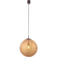 Paul Neuhaus Lampada a sospensione Greta di , Ø 40 cm, color oro, metallo