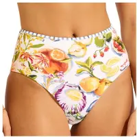 Seafolly Women's Coastline High Waisted Pant Parte inferiore bikini Donna (38, arancione)