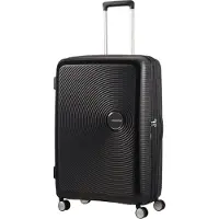 American Tourister Soundbox 4 ruote Trolley cabina 55 cm espandibile nero