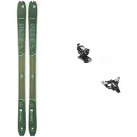 Blizzard - Sci da scialpinismo - Pack Zero G 096 W 2026 per Donne in Legno - Verde