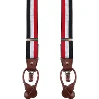 Suitable Luxe Bretelle Rood Wit Blauw Blu Blu scuro Rosso Bianco