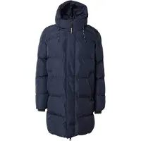 Superdry per uomo. M5011917A Giacca imbottita sportiva con cappuccio blu scuro (XL), Casual, Polister riciclato, Sostenibile, Navy