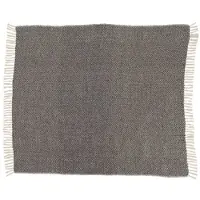 Mylittleplace Plaid, coperte FIORITE - Nero - 125x150 cm