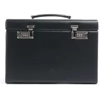 Windrose Ambiance Scatola per gioielli Vera Pelle 37 cm nero