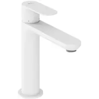 Ravak Miscelatore per lavabo a colonna Eleganta EL 012.10WV 170 mm senza piletta, Bianco Velluto