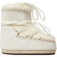 Moon Boot Stivaletto Icon Low in pelle sintetica e pelliccia ecologica