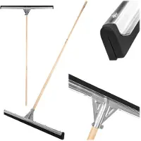 Kadax Spatola per pavimenti "Orsa", con manico lungo in metallo, tergipavimento, spatola, 75 cm