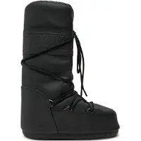 Moon boot - Stivali doposci - Icon Rubber Black per Uomo - Taglia 42-44 - Nero