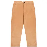 KnowledgeCotton Apparel Flint Wide 14 Wales Corduroy Chino Pantaloni tempo libero Uomo (30 - Length: 34'', beige)
