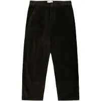 KnowledgeCotton Apparel Flint Wide 14 Wales Corduroy Chino Pantaloni tempo libero Uomo (28 - Length: 34'', nero)