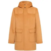 KnowledgeCotton Apparel Felted Wool Duffle Coat Giacca di lana Uomo (XL, arancione)