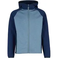Stoic Kid's MerinoFleece335 KuolpaSt. Zip Hoody Pullover in pile Bambini (140, blu)