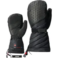 Lenz - Guanti da riscaldamento in Primaloft - Heat Glove 6.0 Finger Cap Mittens Women Noir per Donne - Taglia L - Nero