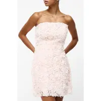 French Connection Cher Textured Tube Mini Dress Blush Pink Taglia: 18 | Abiti Mini Outlet | Donna | Rosa