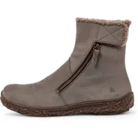 El naturalista per donna. 254571110005_039 N5457 stivaletti in pelle grigia (41), Basso, Cerniera, Casual, Grigio