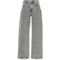 Calvin Klein The Wide Leg Jeans Grey Sterling Taglia: W31 LONG | Pantaloni Outlet | Donna | Grigio
