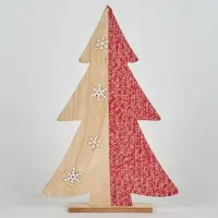 Bizzotto Decorazioni natalizie PINO BRUGES ROSSO - Beige - Unica