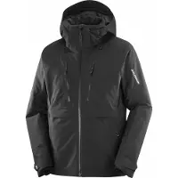 Salomon - Giacca da sci leggera e isolante in PrimaLoft - Brilliant 2.0 Jacket M Deep Black - Taglia XXL - Nero