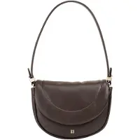 Dudu Toys Borsa a spalla Vera Pelle 22 cm marrone
