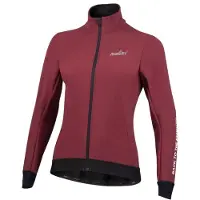 Nalini Singh Women's Pure Road Jacket Giacca ciclismo Donna (L, rosso)