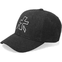 Premiata cappello da baseball in cotone nero