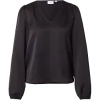Vila Viellette V-neck Top A Maniche Lunghe