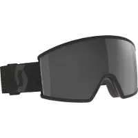 SCOTT - Masque de ski - Ambit Mineral Black AMP Black Chrome S3 in Silicone - Nero