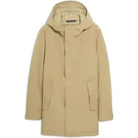 Aigle - Parka leggermente isolante e impermeabile - Parka Long MTD Osier per Uomo - Taglia L - Beige