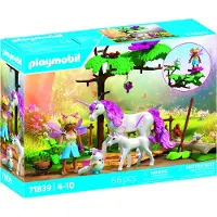 Playmobil Scuderia Magica Di Unicorni Per Mamma E Puledro Gioco Di Costruzione