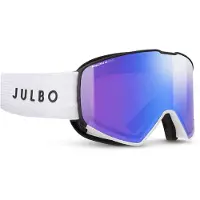 Julbo - Maschera da sci fotocromatica - Cyrius-X Reactiv HD 1-3 Black/White in Silicone - Bianco