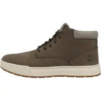 Timberland per uomo. TB0A69FNW071 Sneakers in pelle marrone scuro Maple Grove (42), Basso, Stringhe, Casual