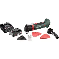 Metabo MT 18 LTX Multitool a batteria 18 V OIS / Starlock + 1x batteria 2,0 Ah + caricabatteria