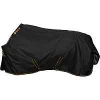 Bucas Outdoordecke 150g Irish Turnout Weidedecke Nero/Oro 135