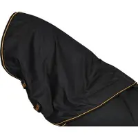 Bucas Irish Turnout Combi Neck 0g - nero/oro - Halsteil