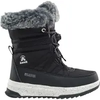 Kamik Kid's Stormy Faux Fur Scarpe invernali Bambini (28, nero)