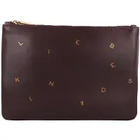 Liebeskind berlin Beauty case 'Dancing Letters' oro