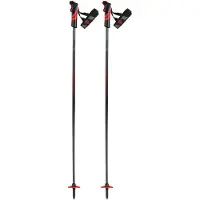 Rossignol - Bâtons de ski - Tactic Carbon Clip Red - Taglia 130 cm - Grigio