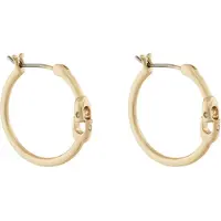 Coach Orecchini oro / trasparente